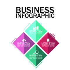 Infographic design illustration template. Can be used for many purposes. Business concept EPS Vector