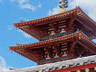 Fototapeta premium 四天王寺の五重塔