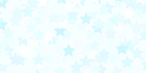 Light BLUE vector layout with bright stars.