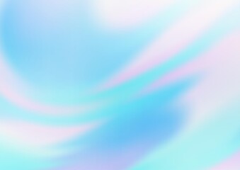 Obraz premium Light BLUE vector blurred bright background.