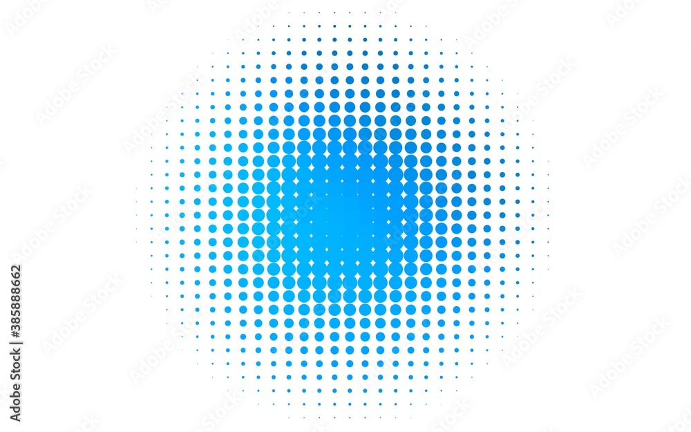 Poster light blue vector texture with disks.