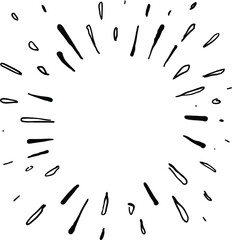 starburst doodle