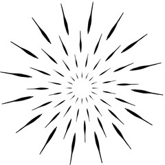 starburst doodle
