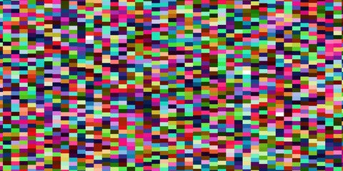 Light Multicolor vector pattern in square style.