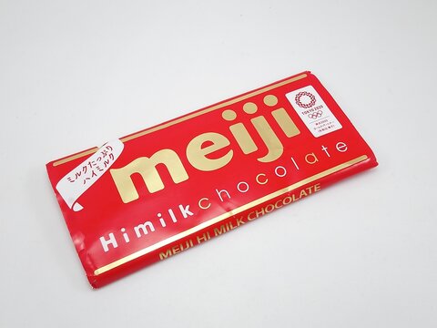 Meiji milk chocolate in the Philippines