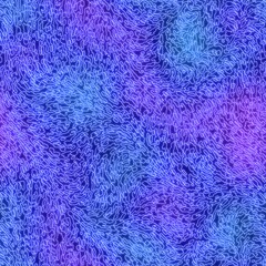 Neon light on black spotty seamless repeat pattern. High quality illustration. Funky nightlife retro revival design. Futuristic dramatic glow lighting. 