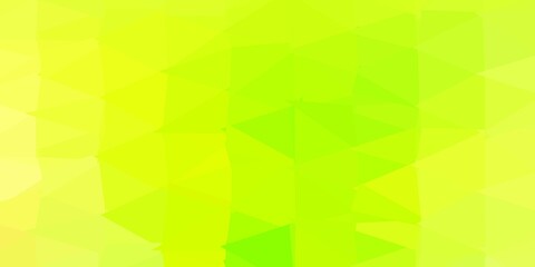 Light green, red vector abstract triangle template.