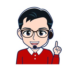 man dressed in red clothesA