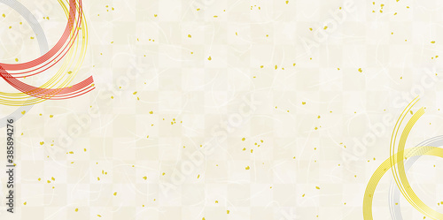 背景 和紙テクスチャ 水引き 和風素材 Wall Mural-DragonTiger8