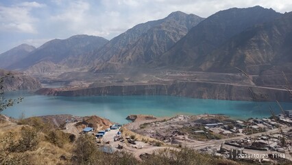 lake in the mountains