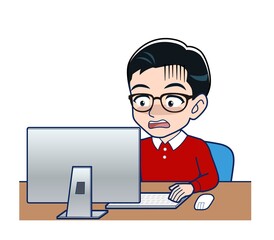 man dressed in red clothes