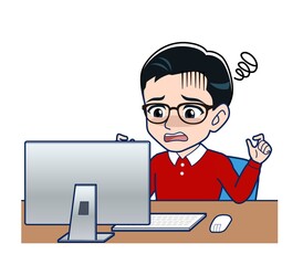 man dressed in red clothes