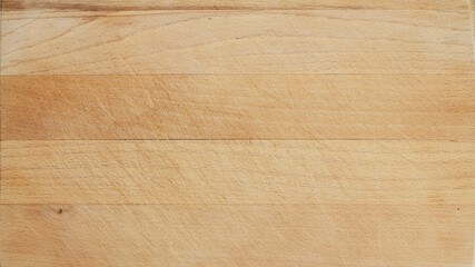 top view of wood cutting board