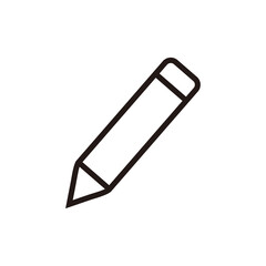 Pencil icon vector illustration sign