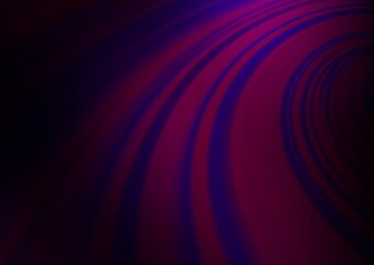 Dark Purple vector blurred bright pattern.