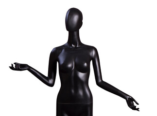 Mannequin Hand on green backgound