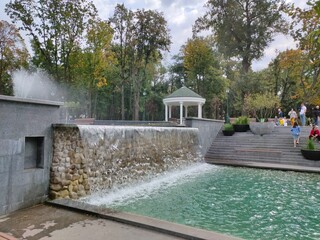 fountain in the park