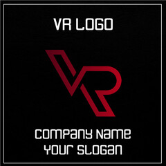 Obraz premium VR Initial Logo for company and individual names