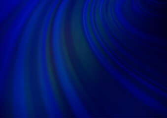 Dark BLUE vector blurred shine abstract pattern.