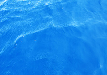 clear blue summer water in Cyprus