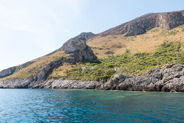 Fototapeta na wymiar Coast of Sicily Italy