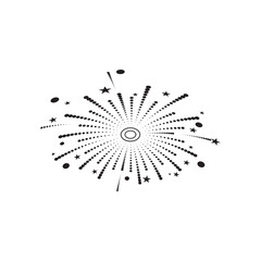 Fireworks Logo Template vector symbol