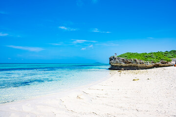 南国リゾートの綺麗な海と浜辺