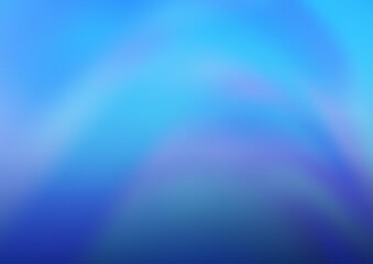 Obraz premium Light BLUE vector blurred and colored template.