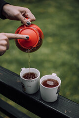 Cup of tea in the morning