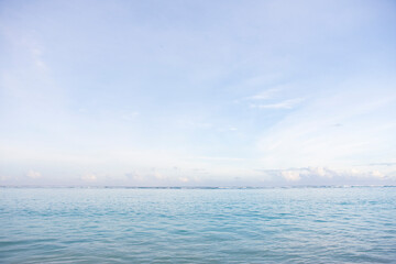 Fototapeta premium 朝方のタモンビーチ