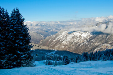 Courchevel La Tania Les Trois Vallees 3 Valleys ski area French Alps France