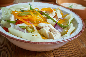 Filipino Pancit buko