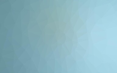 Light BLUE vector shining triangular pattern.
