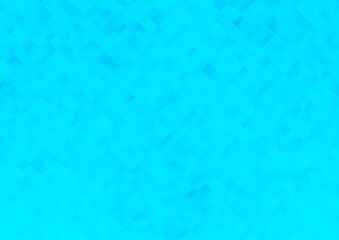 Light BLUE vector cover in polygonal style.