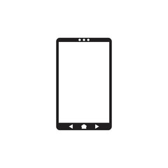 smart phone icon logo design vector