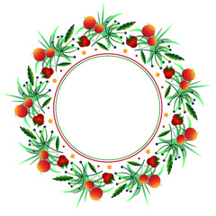 Berry and Flora frame