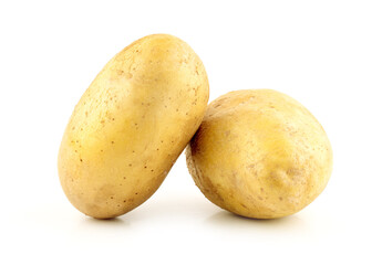 potato isolated on white background