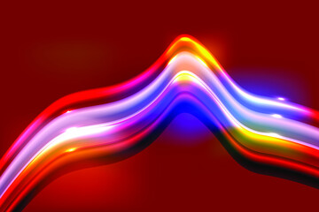 abstract colorful wave liquid background
