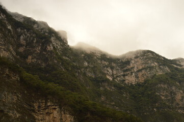 Naklejka premium The dramatic gorge and Sumidero Canyon in Chiapas, Mexico