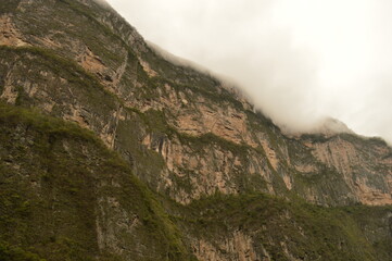 Fototapeta na wymiar The dramatic gorge and Sumidero Canyon in Chiapas, Mexico