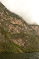 The dramatic gorge and Sumidero Canyon in Chiapas, Mexico