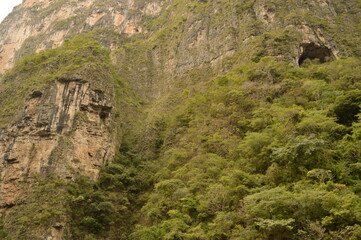 The dramatic gorge and Sumidero Canyon in Chiapas, Mexico