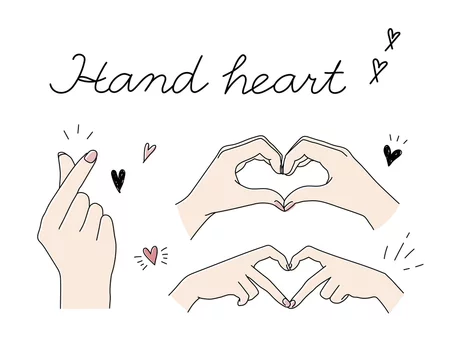 指ハートやハートのポーズの手の手描きイラストのセット かわいい おしゃれ ジェスチャー 愛 心 恋 Stock Vector Adobe Stock 指ハートやハートのポーズの手の手描きイラストのセット かわいい おしゃれ ジェスチャー 愛 心 恋 Stock Vector Adobe Stock