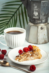 breakfast with coffee