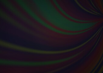 Fototapeta premium Dark Black vector blurred bright template.