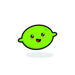 Cute lemon Illustration 