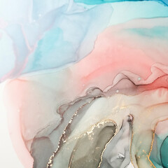 Smoke Template.  Modern Red Texture. Translucent