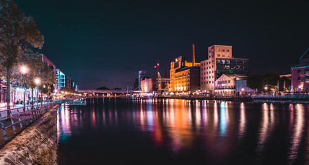 Long exposure of City at Night