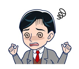 Male teacher in a gray jacketA