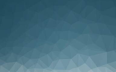 Light BLUE vector polygon abstract background.